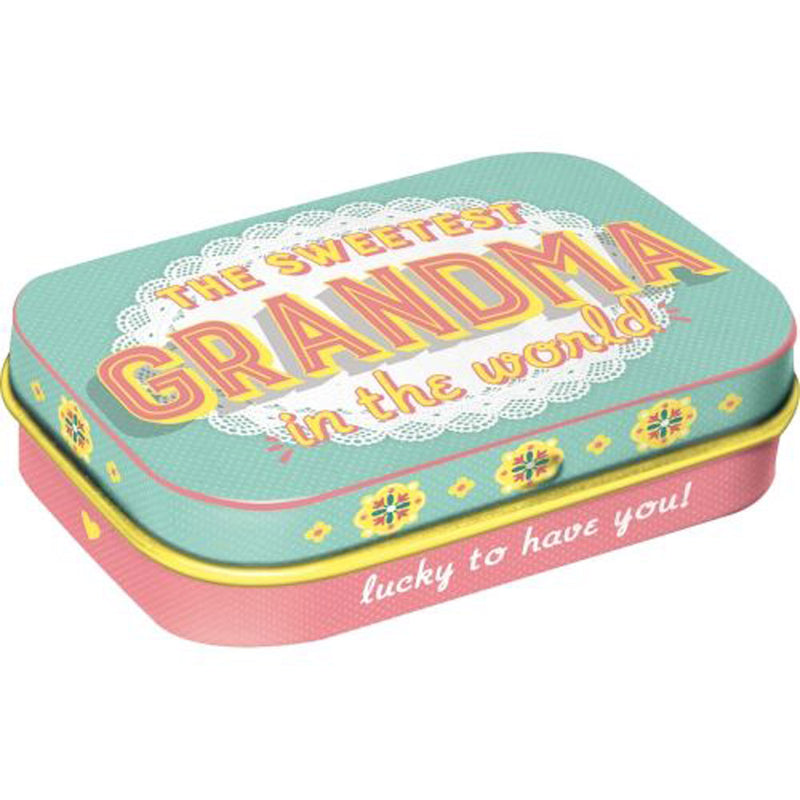 Nostalgic-Art The Sweetest Grandma Mint Box (4x6x2cm)