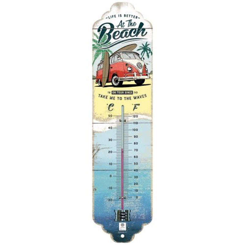 Nostalgic-Art VW Bulli Beach Thermometer