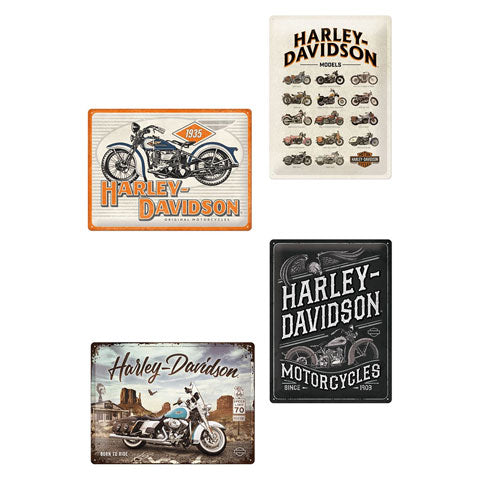 Nostalgic-Art Harley-Davidson Large Sign