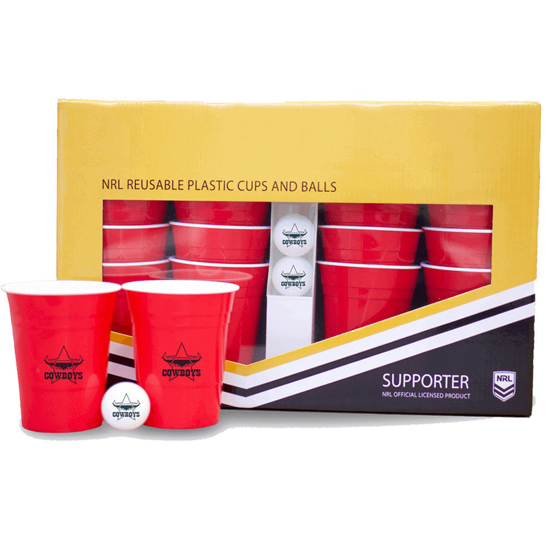 NRL Reusable Beer Pong Set