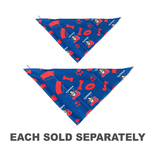 NRL Newcastle Knights Pet Bandana