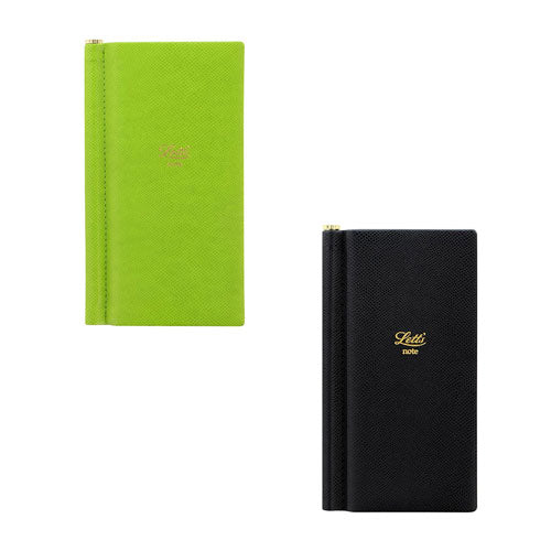Letts Legacy Slim Pocket Notebook with Gold Pen