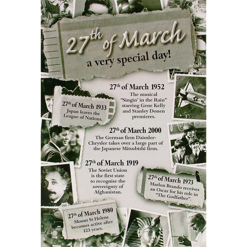 March Chronicle Card