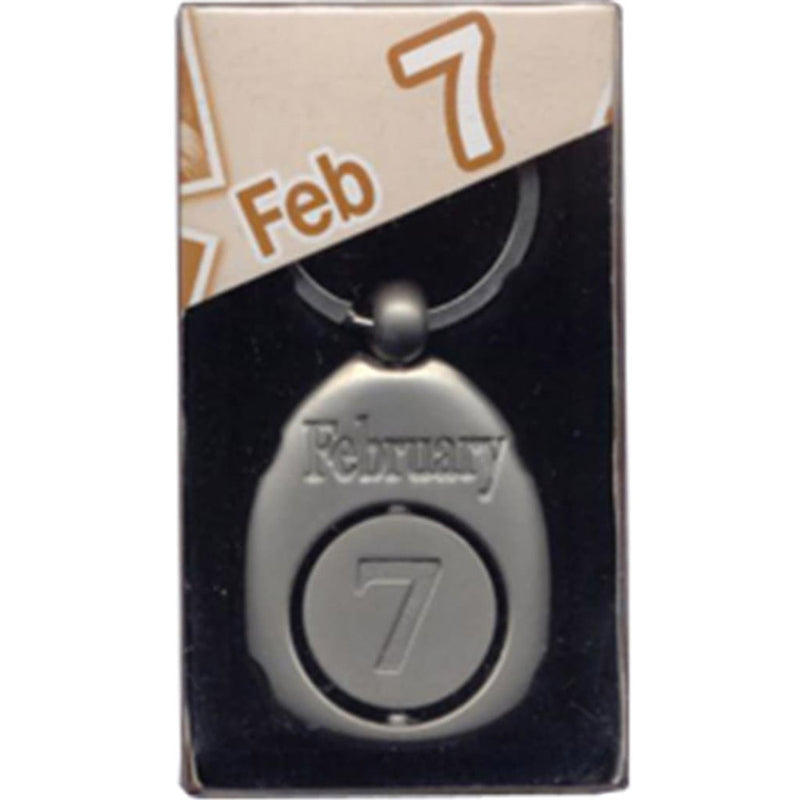 February Chronicle Keyring