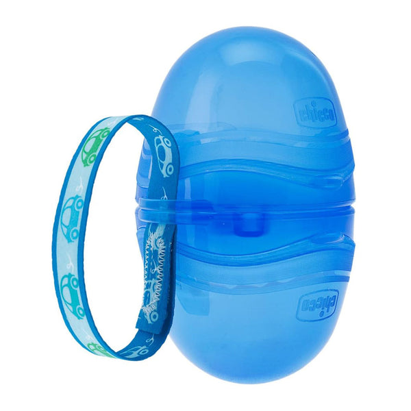 Chicco Double Soother Holder (Light Blue)