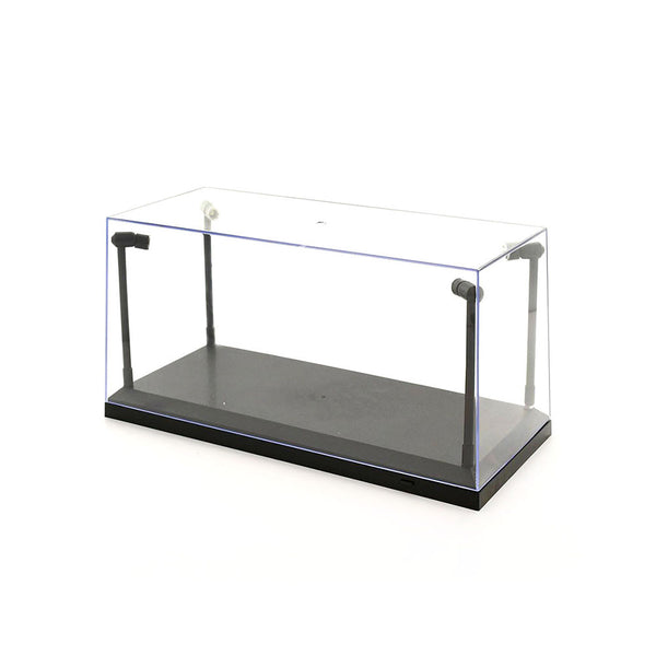 1/18 Scale Black LED Display Case (35.5x15.6x16cm)