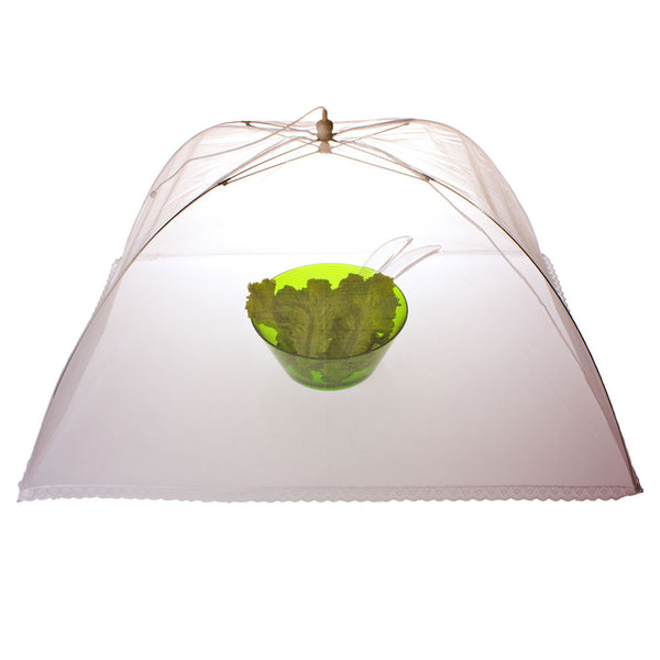 Appetito Jumbo Nylon Net Food Cover (White)