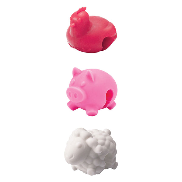 Tovolo Farm Animals Pot Lid Lifters (Set of 3)