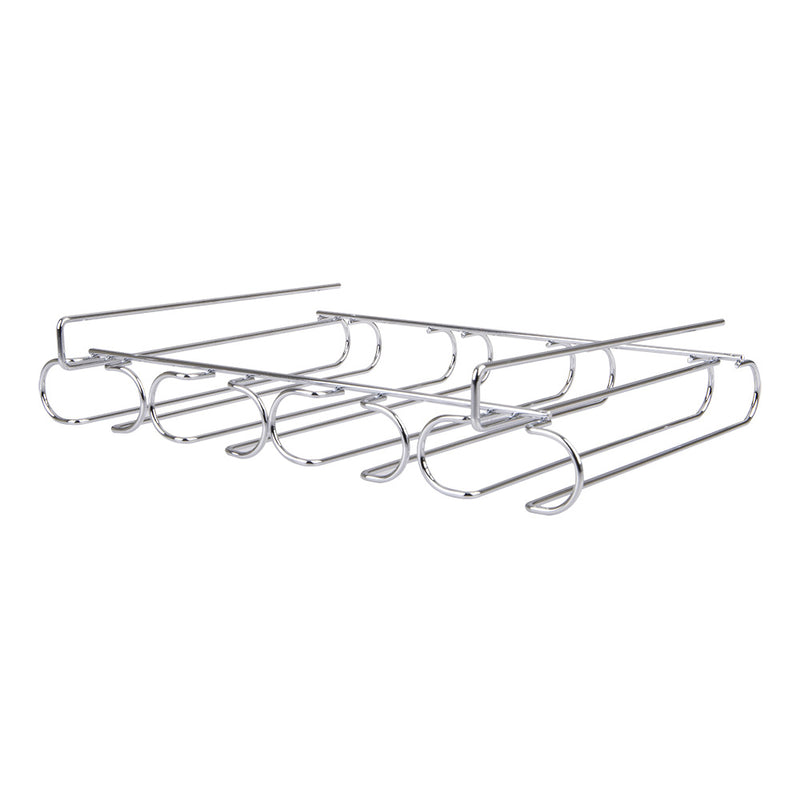 Bartender Undershelf Stemware Rack (Chrome)