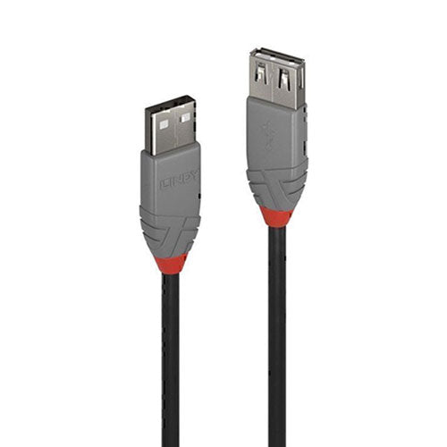 Lindy USB-A 2.0 Extension Cable Anthra Line