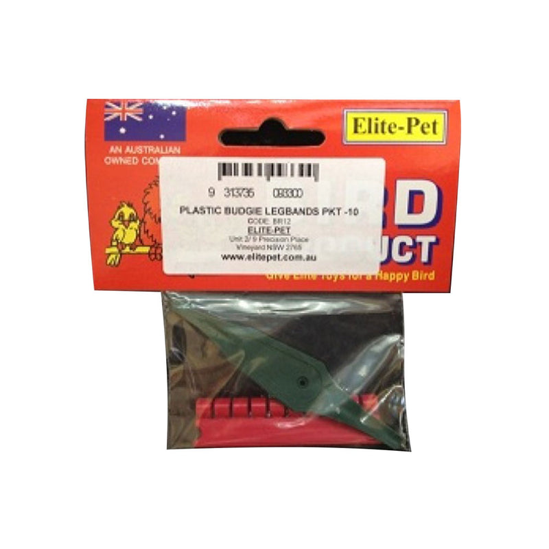 Elite Pet Plastic Leg Ring 10pk