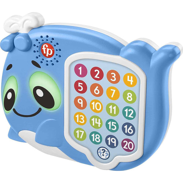 Fisher-Price Linkimals 1-20 Count & Quiz Whale Learning Toy