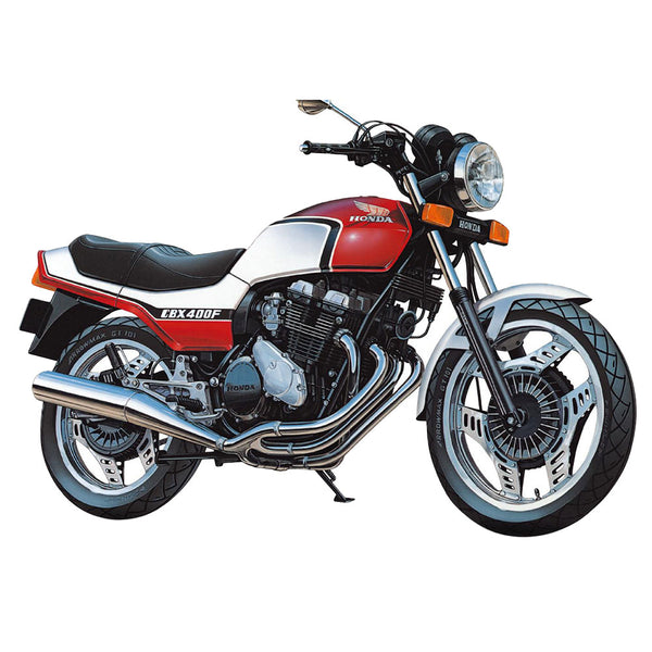 Honda NC07 CBX400F Candy Pearl Maui Red/Pearl Shell White 81