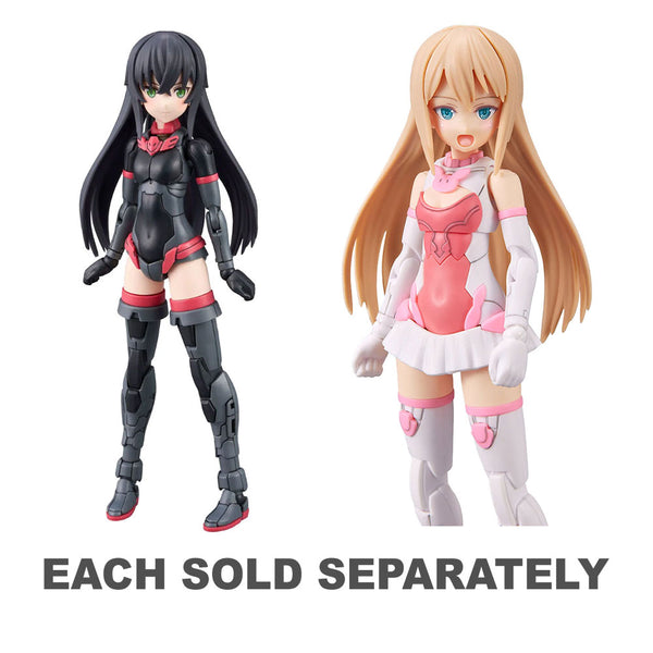 Bandai Option Hair Style Parts All 4 Types Model