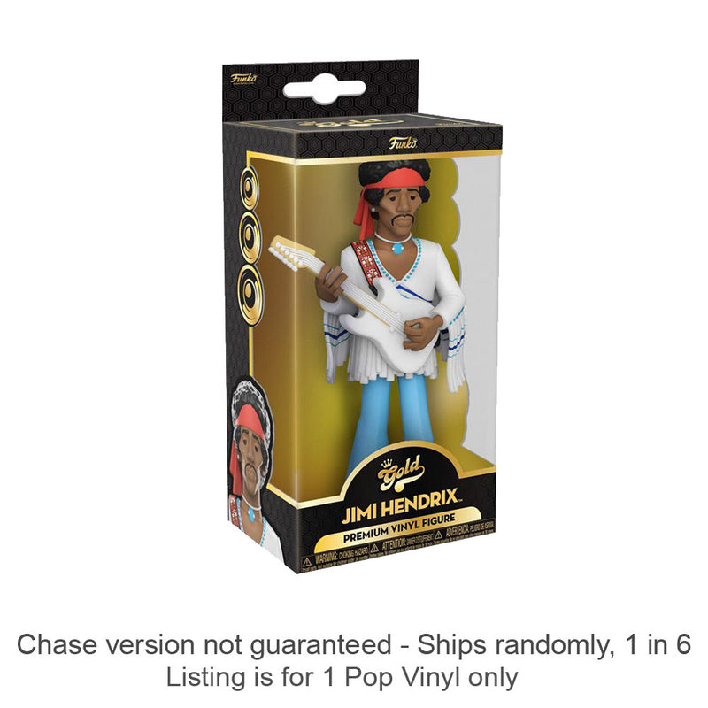 Jimi Hendrix Vinyl Gold Chase Ships 1 in 6