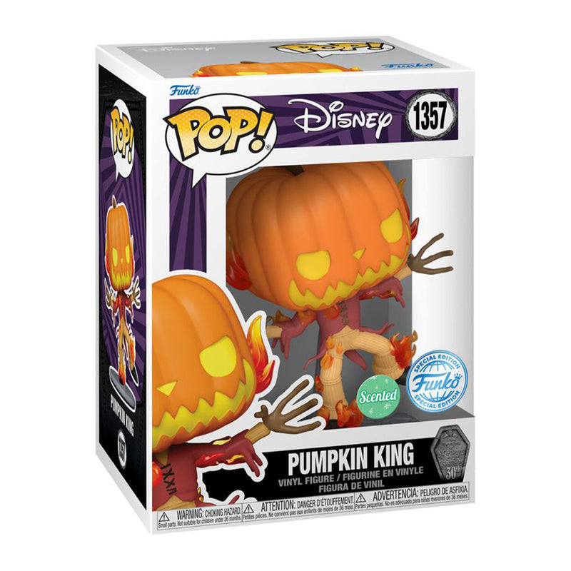 TNBC Pumpkin King 30th Anniv. US Ex Scented Pop! Vinyl