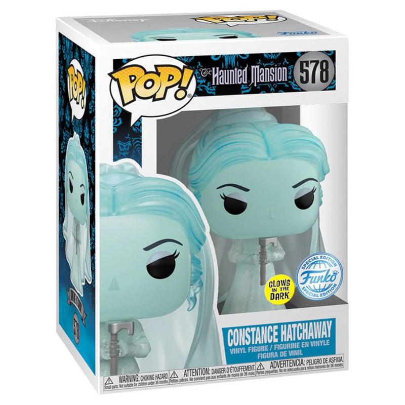 Haunted Mansion the Bride US Exclusive Glow Pop! Vinyl