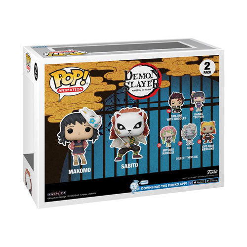 Demon Slayer Sabito & Makomo Pop! 2Pk NYCC 2023 US Exclusive