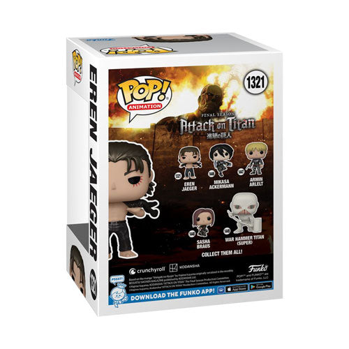 Attack on Titan Eren Jeager US Exclusive Metallic Pop! Vinyl