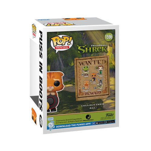 Shrek Puss in Boots Pop! Vinyl