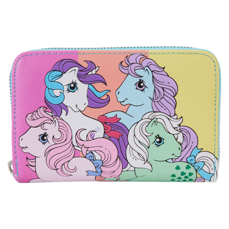 My Little Pony Color Block Zip Around Wallet