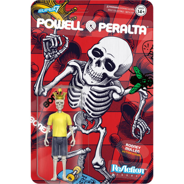 Powell Peralta Rodney Mullen ReAction 3.75" Figure