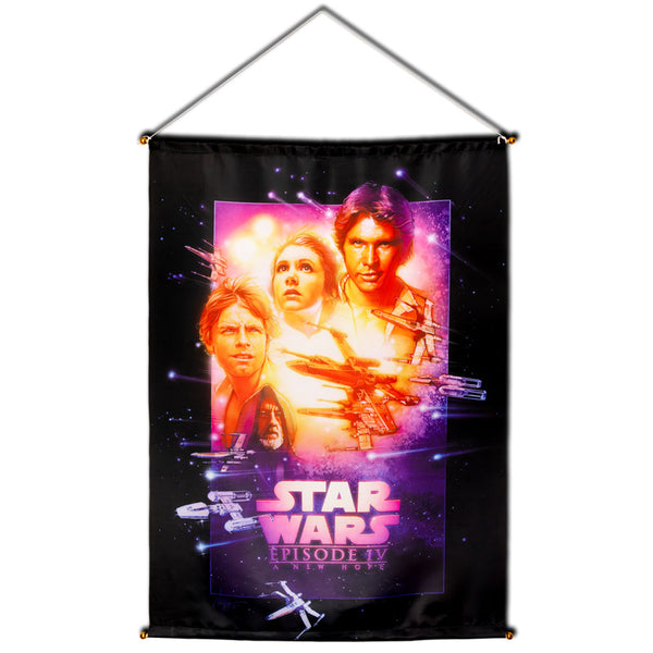 Star Wars A New Hope Movie Poster Banner