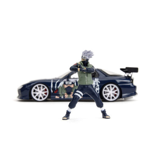 Naruto Kakashi with 1993 Mazda RX-7 V2 1:24 Scale Vehicle