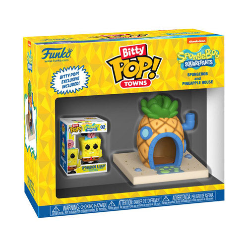 SpongeBob Squarepants SpongeBob's House Bitty Pop! Town