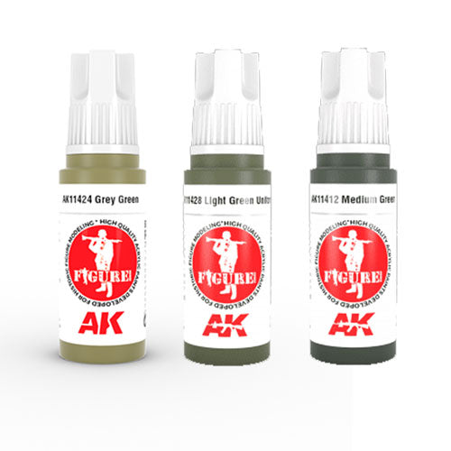 AK Interactive 3Gen Green Figures Acrylic 17mL