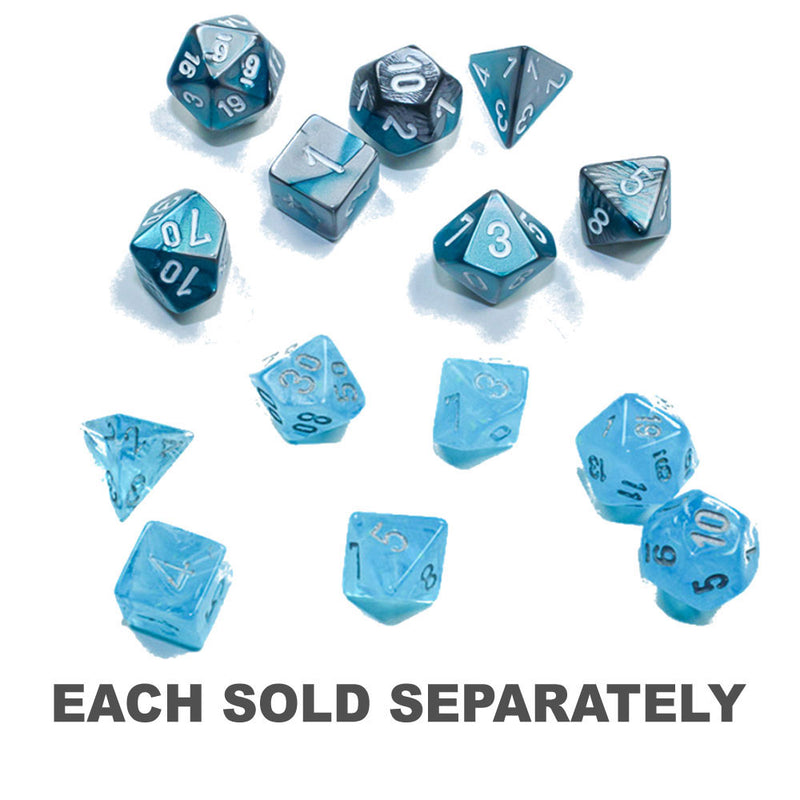 Chessex Gemini Steel Mini-Polyhedral 7-Die Set