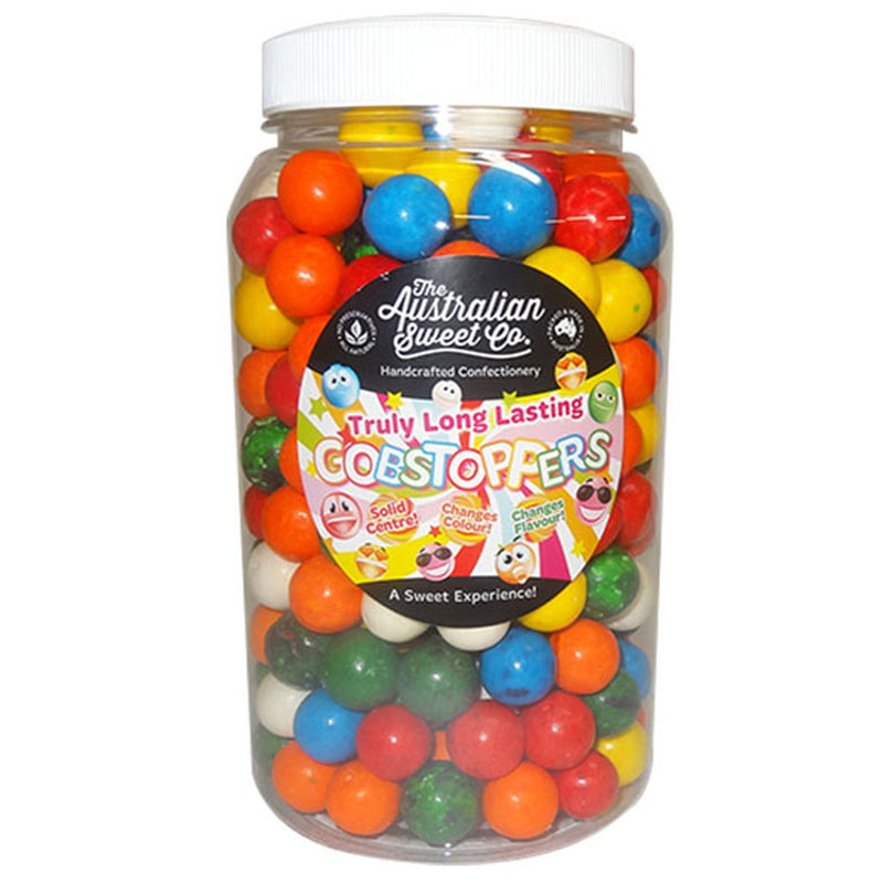 Gobstopper Jar Long Lasting Candies