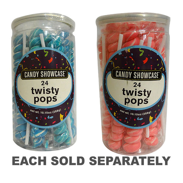 Candy Showcase Twisty Pops (24x12g)