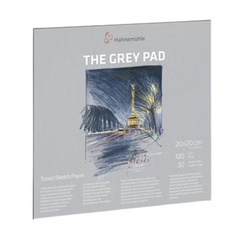 Hahnemuehle Grey Toned 30-Sheet Sketchpad 130gsm