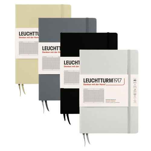 Leuchtturm Hardcover Squared Notebook A5