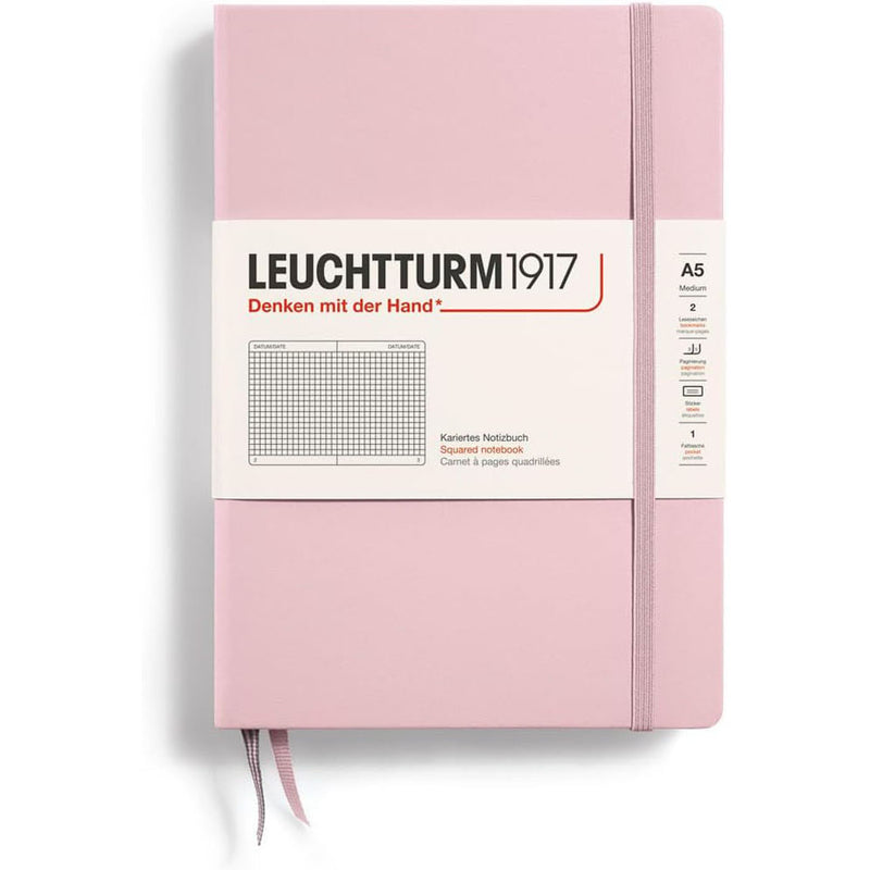 Leuchtturm Hardcover Squared Notebook A5