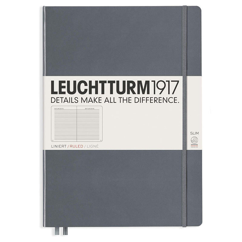 Leuchtturm HC Master Ruled Plain Notebook A4+