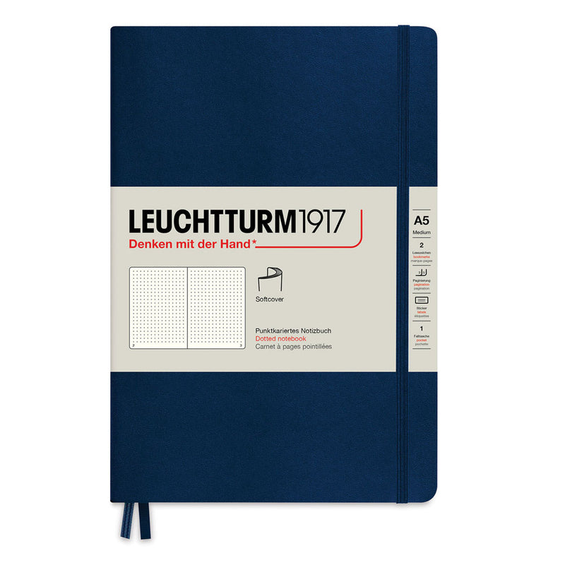 Leuchtturm Softcover Dotted Notebook A5