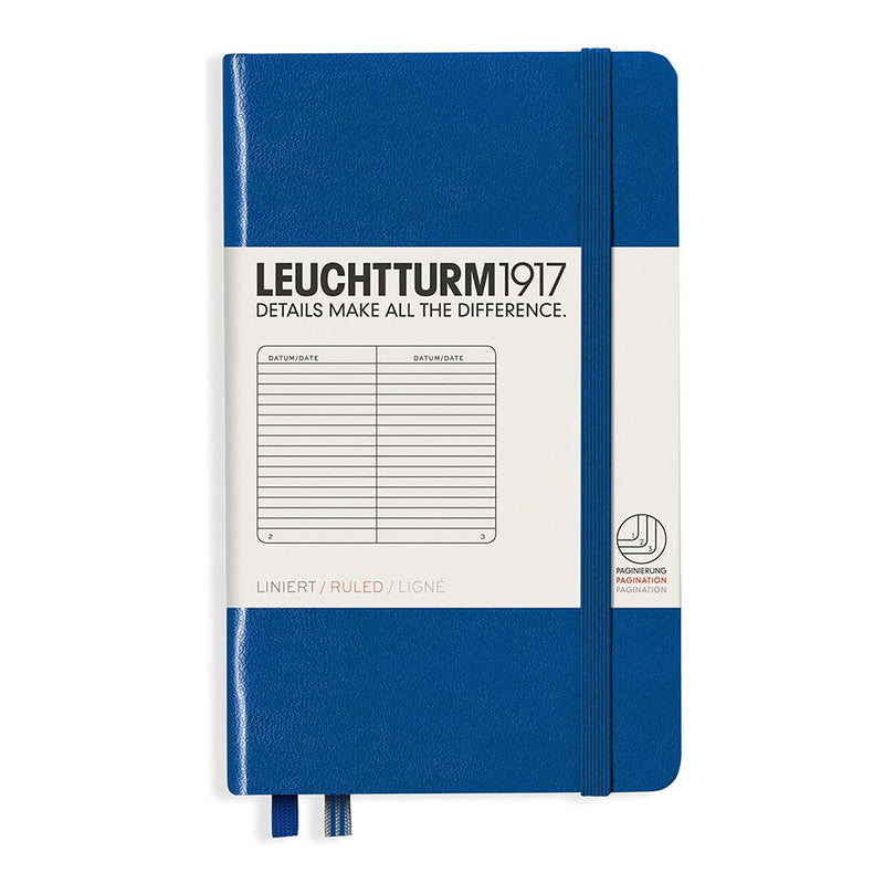 Leuchtturm Hardcover Ruled Notebook A6