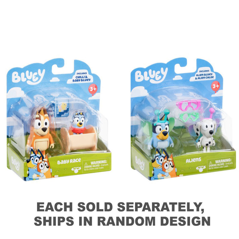 Bluey S10 2-Pack Figure (1pc Random Style)