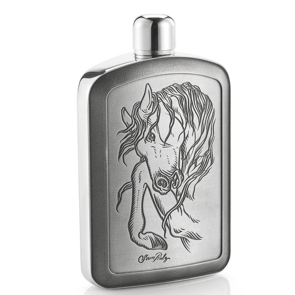 Royal Selangor Rulz Stallion Hip Flask 15cL