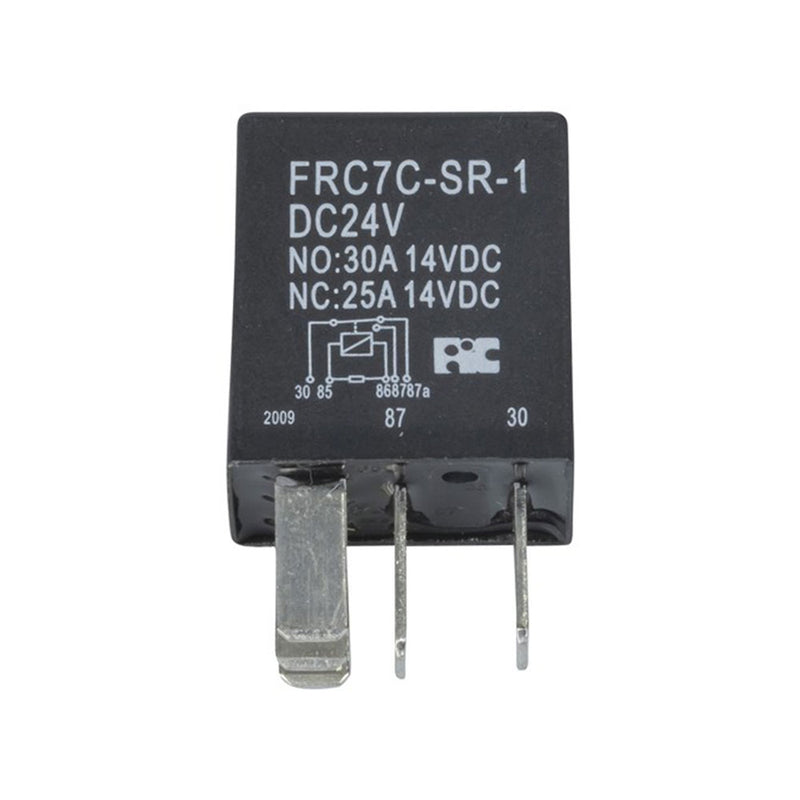 Micro SPDT Horn Relay 24VDC 30A