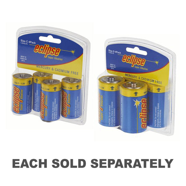 Eclipse Alkaline Batteries 4pcs