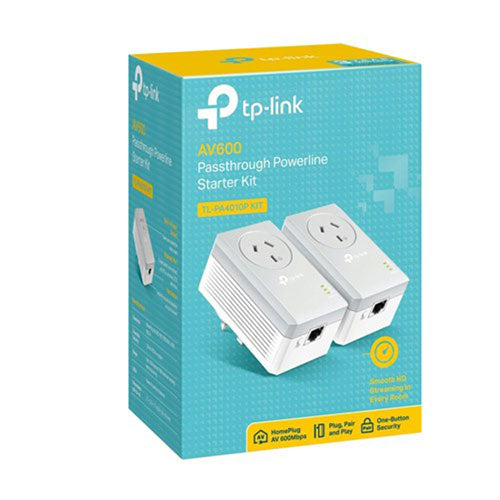 TP-Link AV600 Powerline Adapter with AC Pass Through