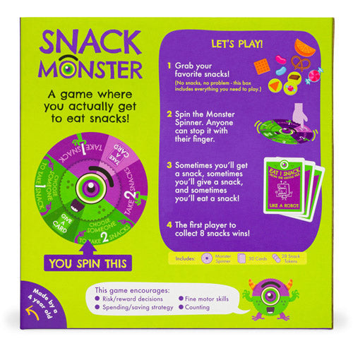 Exploding Kittens Snack Monster Family Game