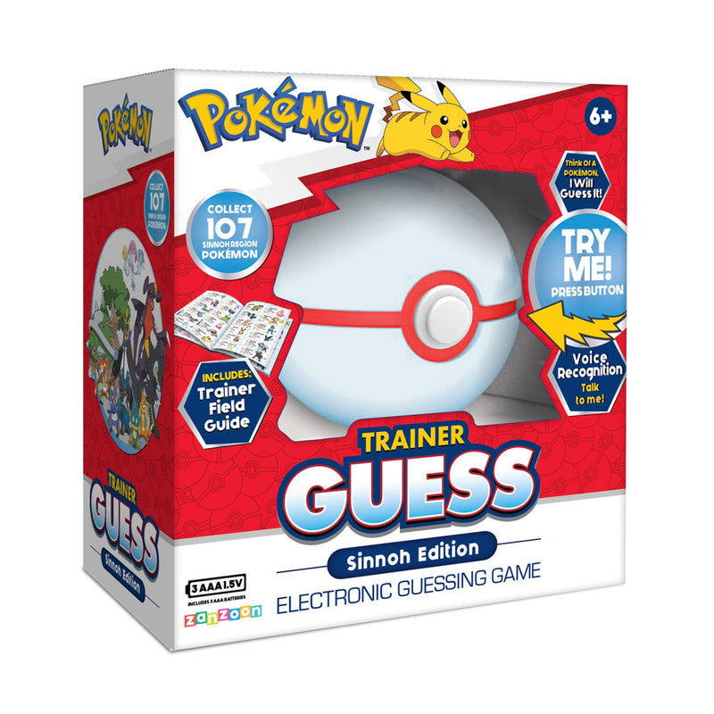 Pokemon Trainer Guess Sinnoh Edition Family Game