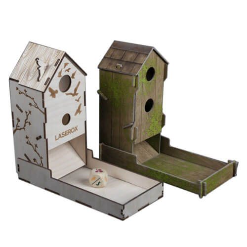 Laserox Inserts Wingspan Dice Tower