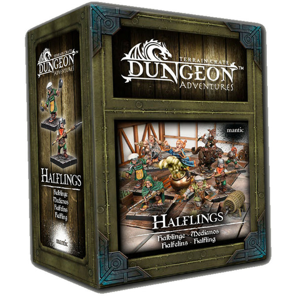 Terraincrate Dungeon Adventures Halflings