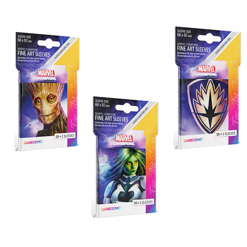 Gamegenic Marvel Champions FINE ART Sleeves