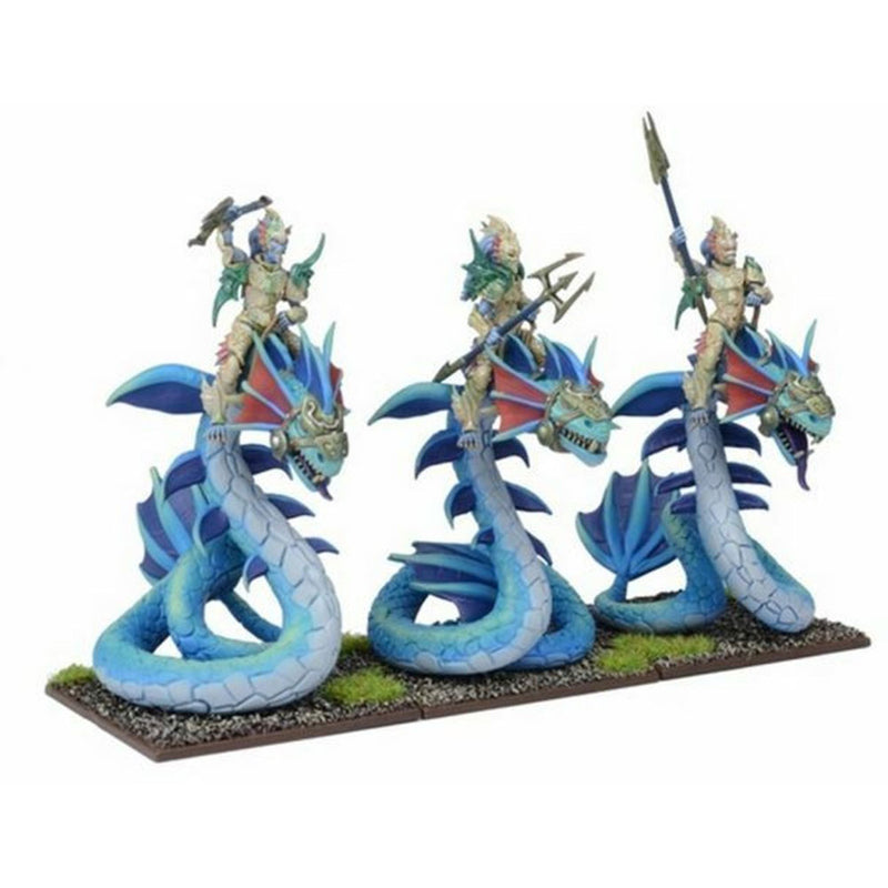 Kings of War Naiad Wyrmrider Regiment Miniature